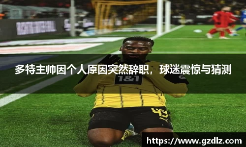 多特主帅因个人原因突然辞职，球迷震惊与猜测